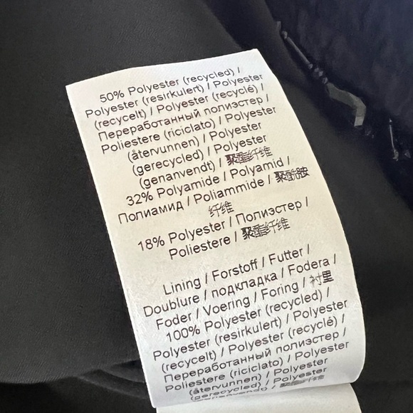 Ganni Black Beaded Fringe Organza Jacquard Mini Skirt NWT Size EU 36 - Picture 10 of 11